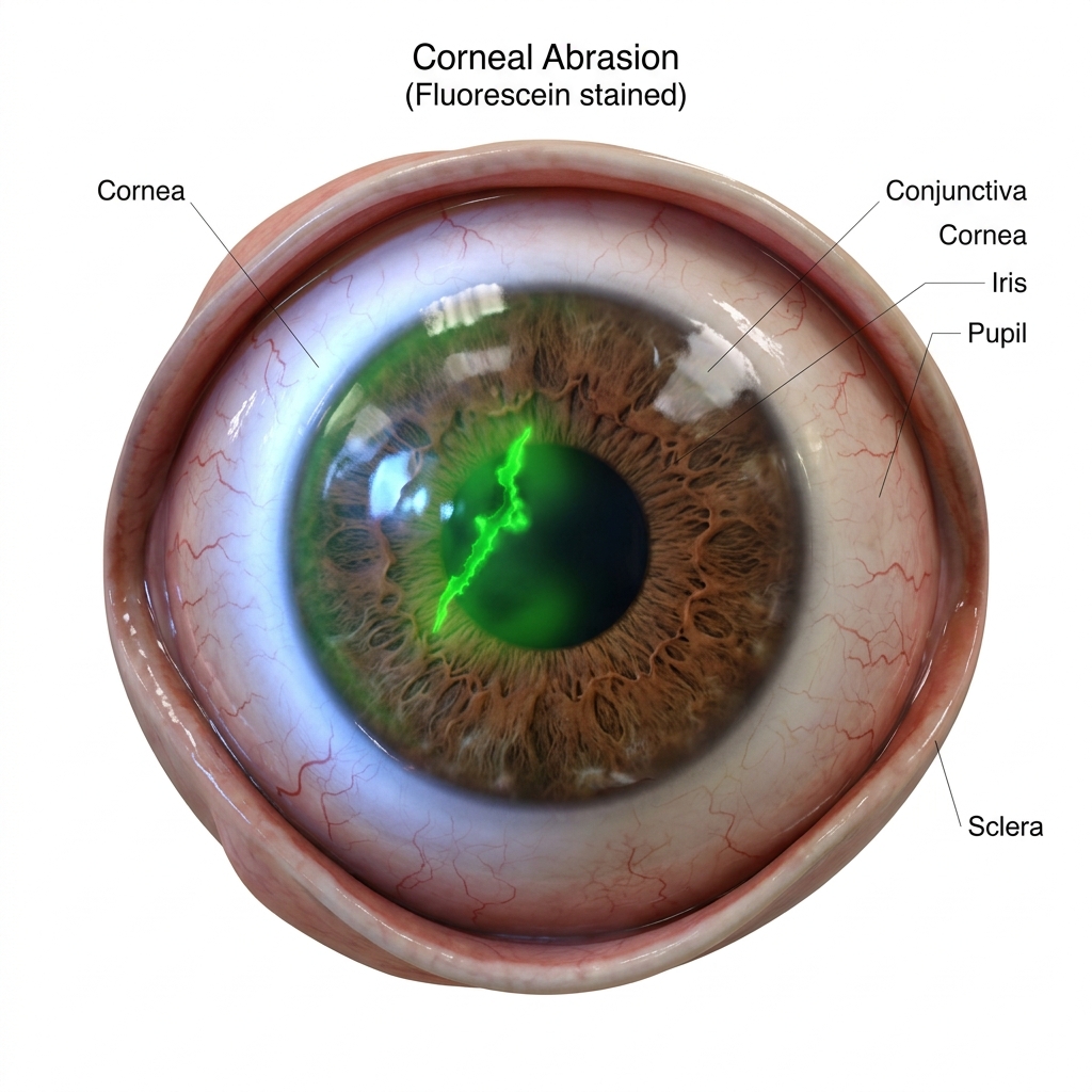 Abrasione Corneale: Cause, Sintomi e Cura 1 Abrasione Corneale: Cause, Sintomi e Cura